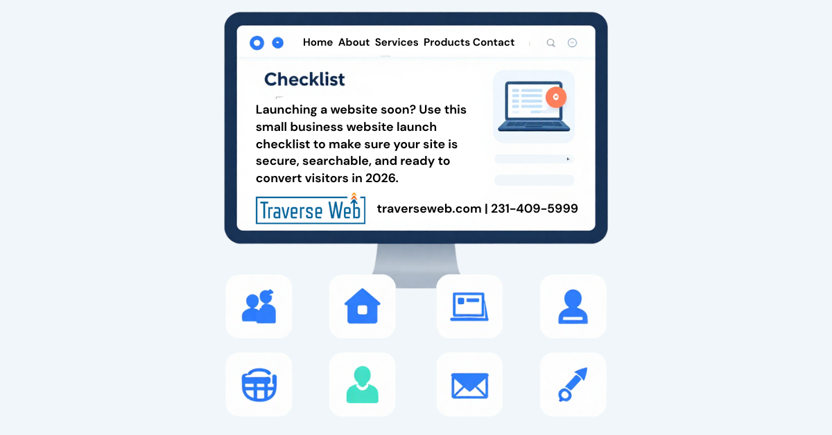 Launching a website soon? Use this business website launch checklist to make sure your site is secure, searchable, and ready to convert visitors.