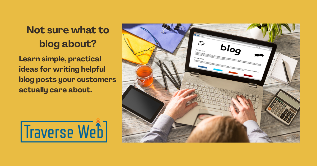 Not sure what to blog about? Learn simple, practical ideas for writing helpful blog posts your customers actually care about.